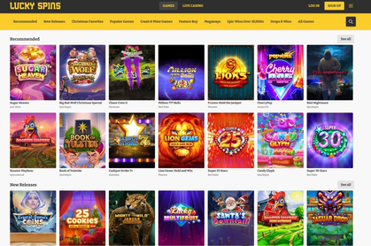 luckyspins Gameplay